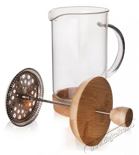 Orion CORK üveg / rozsdamentes acél / bambusz CORK teáskancsó 1 l Konyhai termékek - Kávéfőző / kávéörlő / kiegészítő - Kávéfőző kiegészítő - 525498