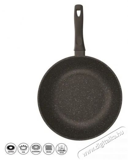 Orion GRANDE WOK Serpenyő, átm.: 30 cm Konyhai termékek - Edény - Wok serpenyő - 525489