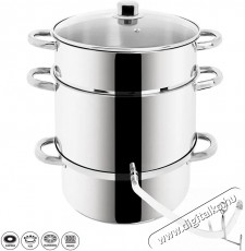 Orion rozsdamentes acél edény, 8 liter Konyhai termékek - Edény - Fazék / lábas - 525520