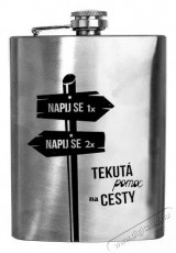Orion Rozsdamentes acél laposüveg 240 ml Konyhai termékek - Konyhai eszköz - Egyéb konyhai eszköz - 525499