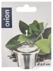 Orion Rozsdamentes acél teáskészlet átm. 4,5 cm Konyhai termékek - Konyhai eszköz - Egyéb konyhai eszköz - 525541