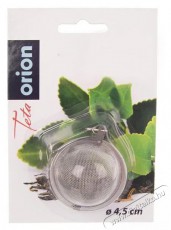 Orion Rozsdamentes acél teaszűrő 4,5 cm csipeszes Konyhai termékek - Konyhai eszköz - Egyéb konyhai eszköz - 525542