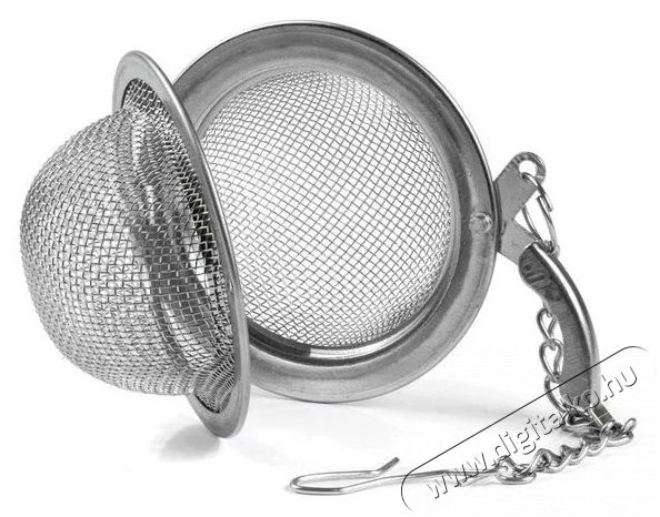 Orion Rozsdamentes acél teaszűrő 5,4 cm-es klip Konyhai termékek - Konyhai eszköz - Egyéb konyhai eszköz - 525544