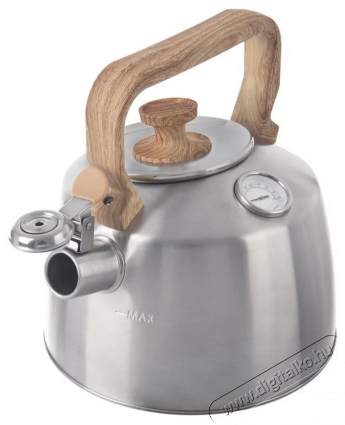 Orion s&iacute;pol&oacute; te&aacute;skanna hőm&eacute;rővel, 3,2 l, rozsdamentes ac&eacute;l Konyhai term&eacute;kek - Ed&eacute;ny - Te&aacute;skanna - 525522