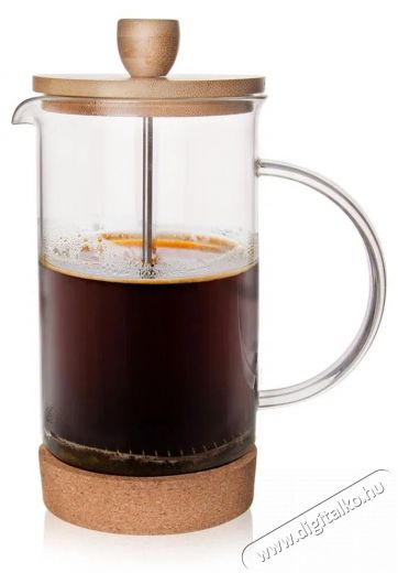 Orion &Uuml;veg/rozsdamentes ac&eacute;l/bambusz k&aacute;v&eacute;skanna CORK 0,4 l Konyhai term&eacute;kek - Ed&eacute;ny - Te&aacute;skanna - 525556