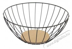 Orion Gyümölcskosár fém/fa RADKA átmérő 28 cm Konyhai termékek - Konyhai eszköz - Egyéb konyhai eszköz - 527565