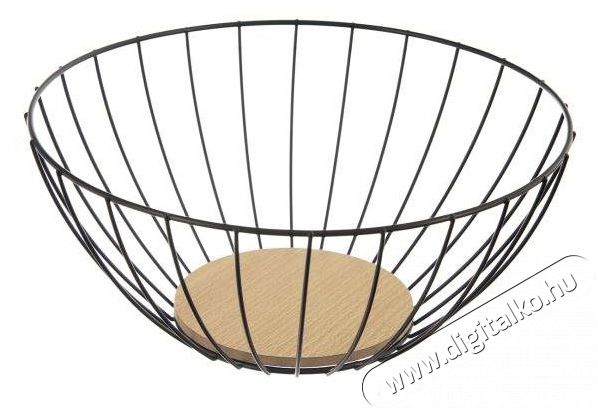 Orion Gyümölcskosár fém/fa RADKA átmérő 28 cm Konyhai termékek - Konyhai eszköz - Egyéb konyhai eszköz - 527565