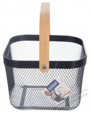 Orion Kosár fém/bambusz RADKA 27×24,5×16,5 cm Konyhai termékek - Konyhai eszköz - Egyéb konyhai eszköz - 527635