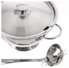 Orion leveses, rozsdamentes ac&eacute;l + fedő, kerek, 26 cm Konyhai term&eacute;kek - Ed&eacute;ny - Faz&eacute;k / l&aacute;bas - 527663