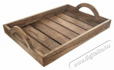 Orion MANGO Tálca, fa/fém, 35,5×25,5 cm Konyhai termékek - Konyhai eszköz - Egyéb konyhai eszköz - 527632