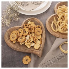 Orion Szív alakú tálca 20 × 20 cm, fa MANGO Konyhai termékek - Konyhai eszköz - Egyéb konyhai eszköz - 527659