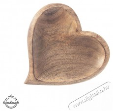 Orion Szív alakú tálca 20 × 20 cm, fa MANGO Konyhai termékek - Konyhai eszköz - Egyéb konyhai eszköz - 527659