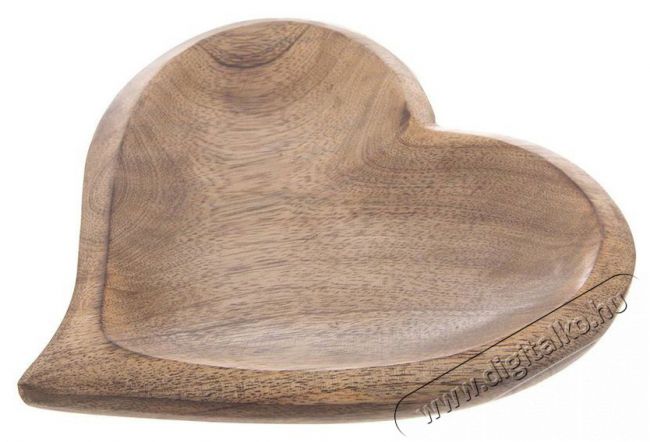 Orion Szív alakú tálca 20 × 20 cm, fa MANGO Konyhai termékek - Konyhai eszköz - Egyéb konyhai eszköz - 527659