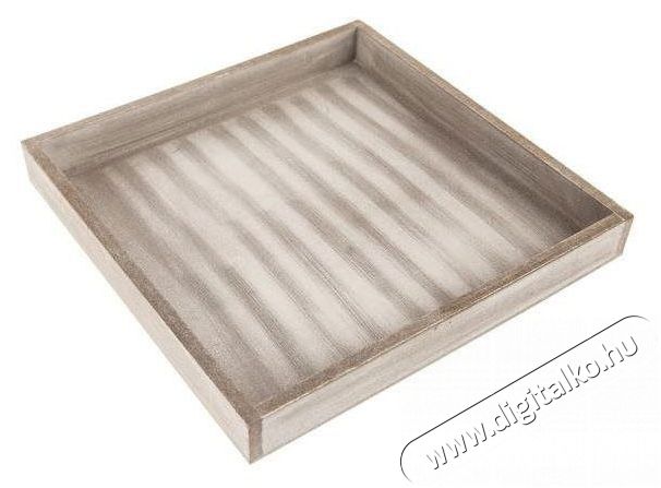 Orion Dekoratív fatálca, 25x25 cm Konyhai termékek - Egyéb / Konyhai kiegészítő - 527687