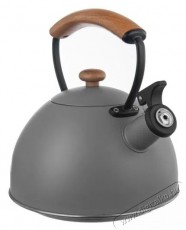 Orion Sípoló teáskanna, rozsdamentes acél, WOODEN 2,9 l szürke Konyhai termékek - Edény - Teáskanna - 528809