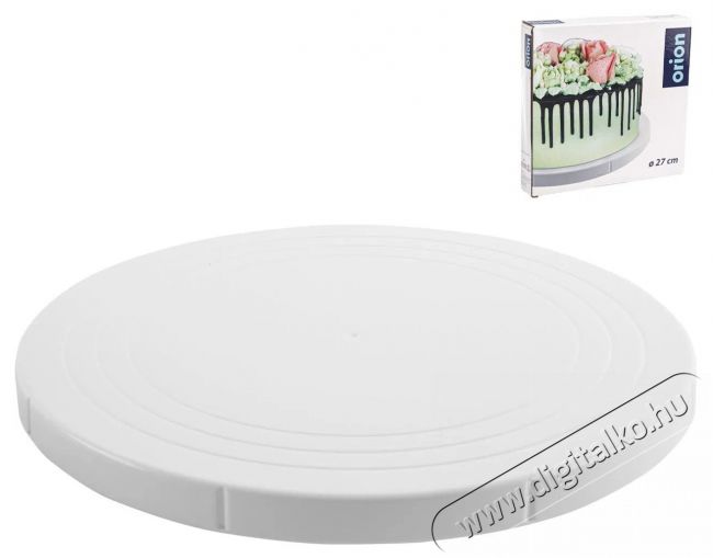 Orion UH forgatható torta felszolgáló állvány 27 cm Konyhai termékek - Konyhai eszköz - Egyéb konyhai eszköz - 527571