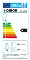Orion OEC-VC04B elektromos tűzhely Konyhai termékek - Sütő-főzőlap, tűzhely (szabadonálló) - Elektromos tűzhely (szabadonálló) - 502814
