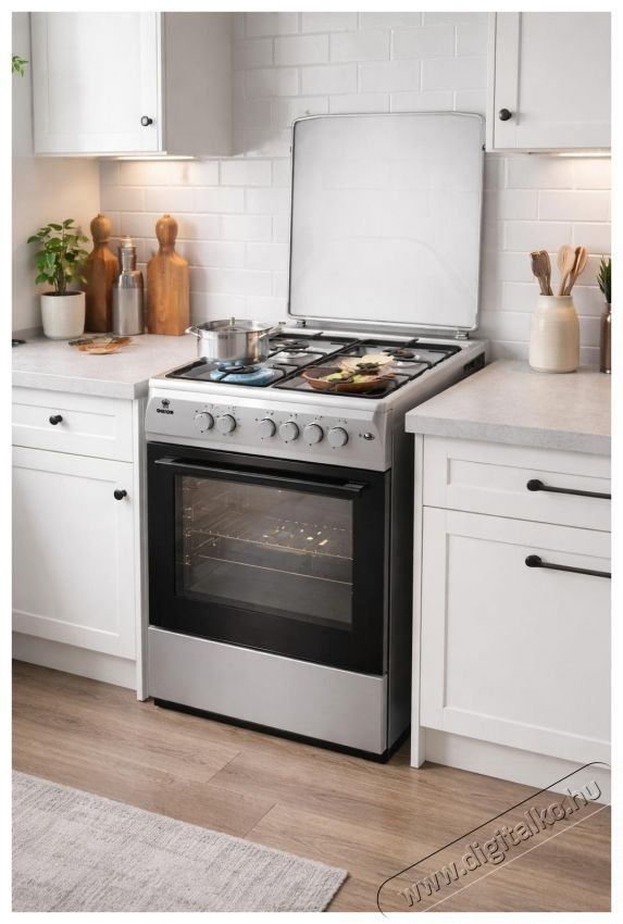 Orion OGO-CFIN kombin&aacute;lt tűzhely Konyhai term&eacute;kek - S&uuml;tő-főzőlap, tűzhely (szabadon&aacute;ll&oacute;) - Kombin&aacute;lt tűzhely (szabadon&aacute;ll&oacute;) - 295211