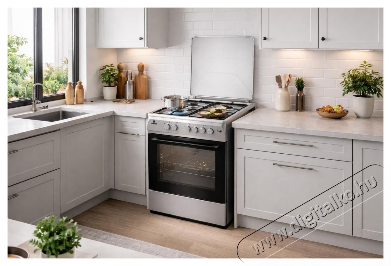 Orion OGO-CFIN kombin&aacute;lt tűzhely Konyhai term&eacute;kek - S&uuml;tő-főzőlap, tűzhely (szabadon&aacute;ll&oacute;) - Kombin&aacute;lt tűzhely (szabadon&aacute;ll&oacute;) - 295211