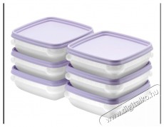 ORTHEX FREEZER tárolódoboz levendula 0,3 l 12 x 12 x 4,5 cm, 6 db Konyhai termékek - Edény - Egyéb edény - 529859