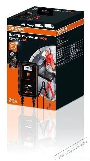 Osram BATTERYcharge 908 aut&oacute; akkuml&aacute;tor t&ouml;ltő Aut&oacute;hifi / Aut&oacute; felszerel&eacute;s - Aut&oacute;s / aut&oacute;hifi kieg&eacute;sz&iacute;tő - Aut&oacute; akkumul&aacute;tor t&ouml;ltő - 532012