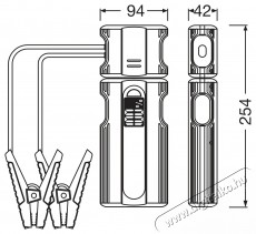 Osram BATTERYjumpstart 1000 ind&iacute;t&aacute;sr&aacute;seg&iacute;tő - powerbank Aut&oacute;hifi / Aut&oacute; felszerel&eacute;s - Aut&oacute;s / aut&oacute;hifi kieg&eacute;sz&iacute;tő - Aut&oacute; akkumul&aacute;tor t&ouml;ltő - 532007