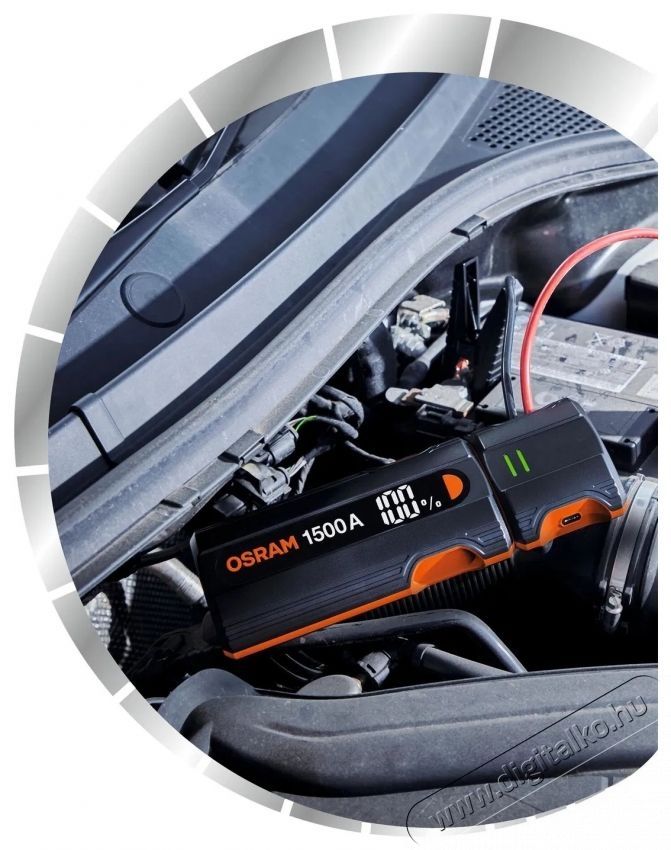 Osram BATTERYjumpstart 1500 ind&iacute;t&aacute;sr&aacute;seg&iacute;tő-powerbank Aut&oacute;hifi / Aut&oacute; felszerel&eacute;s - Aut&oacute;s / aut&oacute;hifi kieg&eacute;sz&iacute;tő - Aut&oacute; akkumul&aacute;tor t&ouml;ltő - 532005