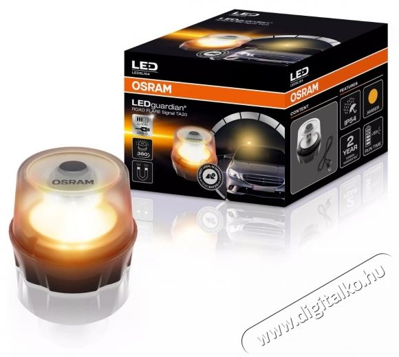 Osram LEDguardian Road Flare Signal TA20 villog&oacute; H&aacute;ztart&aacute;s / Otthon / K&uuml;lt&eacute;r - Vil&aacute;g&iacute;t&aacute;s / elektromoss&aacute;g - L&aacute;mpa kieg&eacute;sz&iacute;tő - 532011