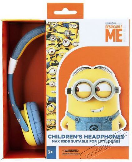 OTL Technologies MN0672 Minions gyermek fejhallgató Audio-Video / Hifi / Multimédia - Fül és Fejhallgatók - Fejhallgató - 354979