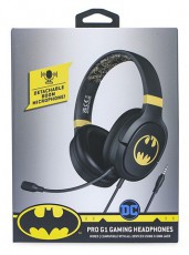 OTL DC0885 DC Comics Batman Pro G1 over-ear vezetékes mikrofonos gamer fejhallgató Audio-Video / Hifi / Multimédia - Fül és Fejhallgatók - Fejhallgató - 407515