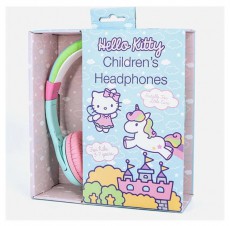 OTL HK0760 Junior Hello Kitty rózsaszín fejhallgató Audio-Video / Hifi / Multimédia - Fül és Fejhallgatók - Fejhallgató - 436546