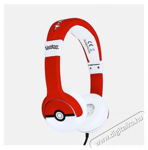 OTL PK0758 Pokemon Pokeball Junior fejhallgató Audio-Video / Hifi / Multimédia - Fül és Fejhallgatók - Fejhallgató - 436545