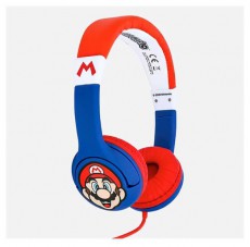 OTL SM0762 Junior Super Mario kék-piros fejhallgató Audio-Video / Hifi / Multimédia - Fül és Fejhallgatók - Fejhallgató - 436470