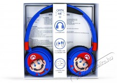 OTL SM1001 Super Mario face Kids Wireless Headphones Audio-Video / Hifi / Multimédia - Fül és Fejhallgatók - Fejhallgató - 451894