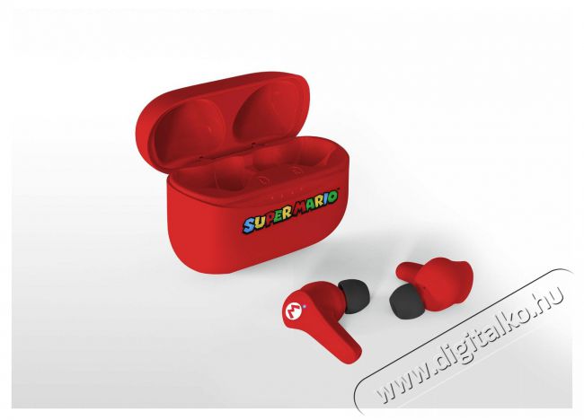 OTL SM0894 SUPER MARIO TWS (red )  Fülhallgató Audio-Video / Hifi / Multimédia - Fül és Fejhallgatók - Fülhallgató - 451893
