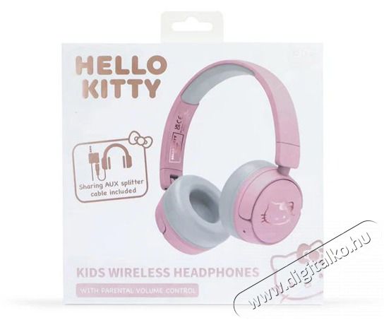 OTL HK0991 Hello Kitty Kids r&oacute;zsasz&iacute;n vezet&eacute;k n&eacute;lk&uuml;li gyerek fejhallgat&oacute; Audio-Video / Hifi / Multim&eacute;dia - F&uuml;l &eacute;s Fejhallgat&oacute;k - Fejhallgat&oacute; - 507396