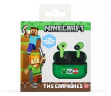 OTL MC1227 Minecraft Icons True Wireless Bluetooth fülhallgató Audio-Video / Hifi / Multimédia - Fül és Fejhallgatók - Fülhallgató - 507390