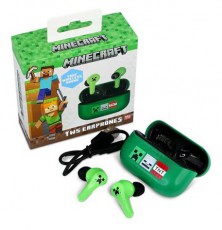 OTL MC1227 Minecraft Icons True Wireless Bluetooth fülhallgató Audio-Video / Hifi / Multimédia - Fül és Fejhallgatók - Fülhallgató - 507390