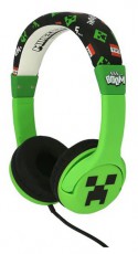 OTL MC1229 Minecraft Creeper vezetékes gyerek fejhallgató Audio-Video / Hifi / Multimédia - Fül és Fejhallgatók - Fejhallgató - 507369