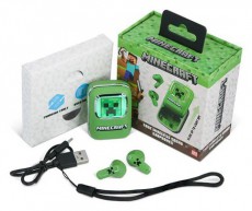 OTL MC1316 Minecraft Creeper Slide True Wireless Bluetooth fülhallgató Audio-Video / Hifi / Multimédia - Fül és Fejhallgatók - Fülhallgató - 507394