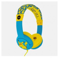OTL PK0759 Junior Pikachu kék-sárga fejhalgató Audio-Video / Hifi / Multimédia - Fül és Fejhallgatók - Fejhallgató - 507412