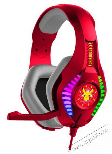 OTL PK0974 PRO G5 Pokémon Electrifying vezetékes gamer headset Audio-Video / Hifi / Multimédia - Fül és Fejhallgatók - Fejhallgató mikrofonnal / headset - 507392
