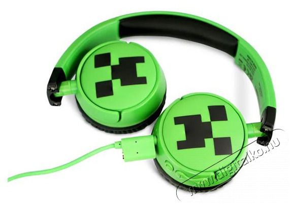 OTL MC1231 Minecraft Creeper vezet&eacute;k n&eacute;lk&uuml;li gyerek fejhallgat&oacute; Audio-Video / Hifi / Multim&eacute;dia - F&uuml;l &eacute;s Fejhallgat&oacute;k - Fejhallgat&oacute; - 514392