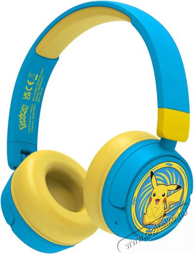 OTL Kids Pikachu fejhallgató Audio-Video / Hifi / Multimédia - Fül és Fejhallgatók - Fejhallgató mikrofonnal / headset - 518976