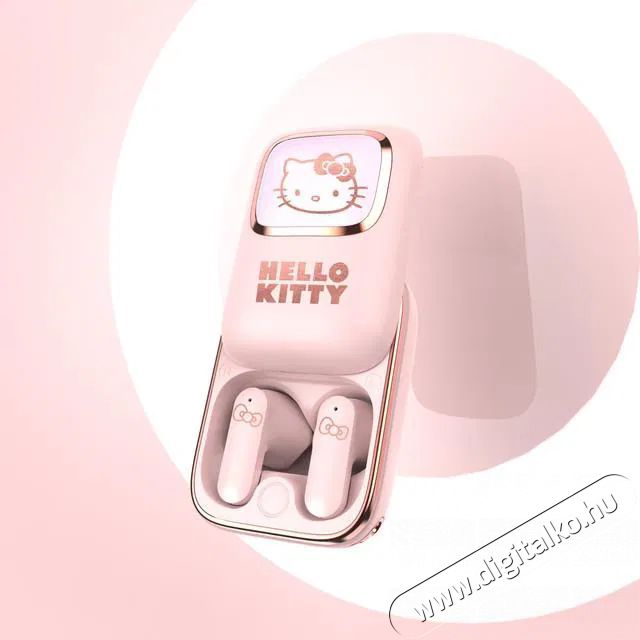 OTL Hello Kitty Slide TWS Earphones Audio-Video / Hifi / Multim&eacute;dia - F&uuml;l &eacute;s Fejhallgat&oacute;k - F&uuml;lhallgat&oacute; mikrofonnal / headset - 518992