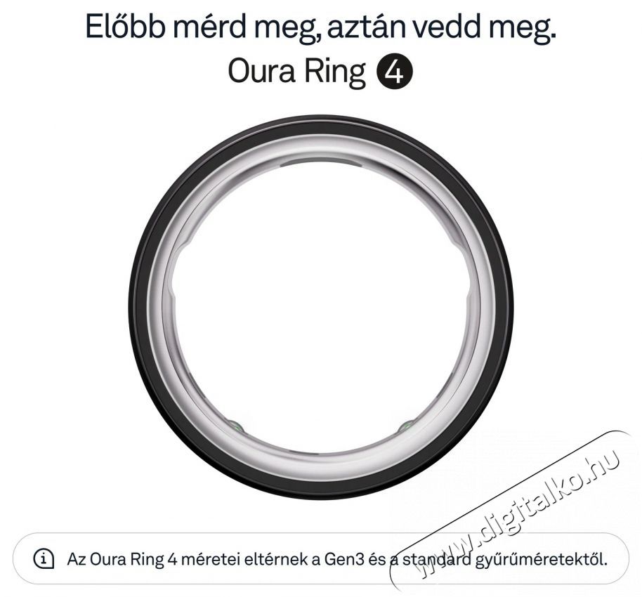 Oura Ring 4 Black, 13 Mobil / Kommunik&aacute;ci&oacute; / Smart - Okos eszk&ouml;z - Egy&eacute;b okos eszk&ouml;z - 527711