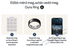 Oura Ring 4 Black, 4 Mobil / Kommunikáció / Smart - Okos eszköz - Egyéb okos eszköz - 527714