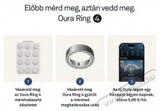 Oura Ring 4 Brushed Silver, 8 Mobil / Kommunikáció / Smart - Okos eszköz - Egyéb okos eszköz - 527730