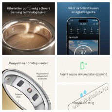 Oura Ring 4 Gold, 15 Mobil / Kommunikáció / Smart - Okos eszköz - Egyéb okos eszköz - 527737