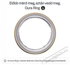 Oura Ring 4 Gold, 4 Mobil / Kommunikáció / Smart - Okos eszköz - Egyéb okos eszköz - 527738